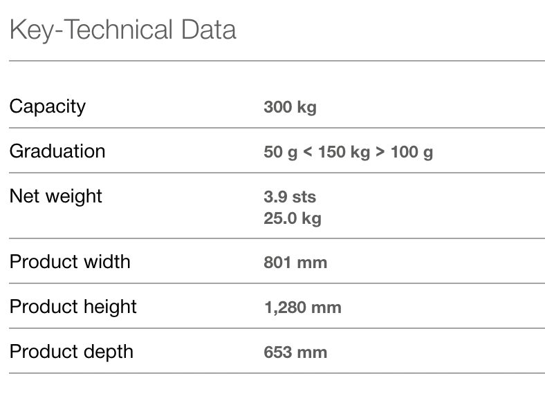 Seca Scale-up line Scale