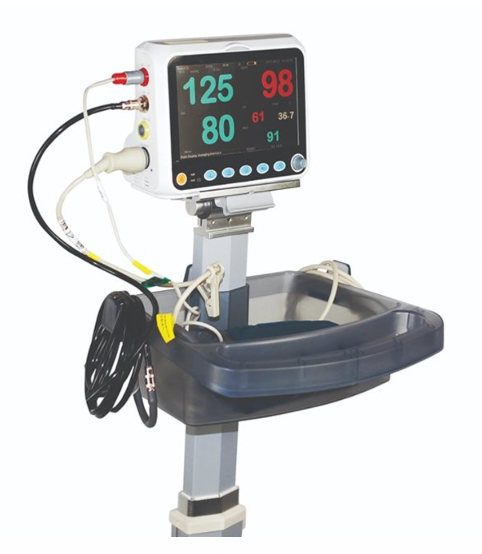 Creative PC-3000 Patient Monitor (SpO2 (Creative), PR, Resp Rate, NIBP, ECG, Temp)