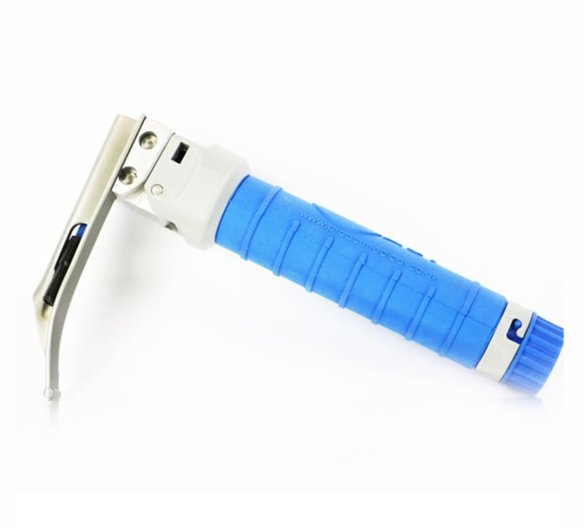 Metal Max+ Combi™ 50 meLED Laryngoscope Set, Disposable with Batteries, Paediatric Cardiff Pro 00