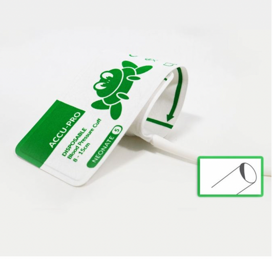 Accu-PRO NIBP Cuff, Disposable, Single Tube, No Connector, Neonate 5