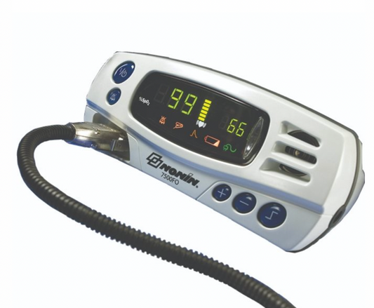 Nonin 7500 MR Compatible Fibre Optic Tabletop Pulse Oximeter