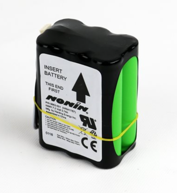 Nonin Replacement Battery Pack for Avant and 7500 Pulse Oximeters (Single)