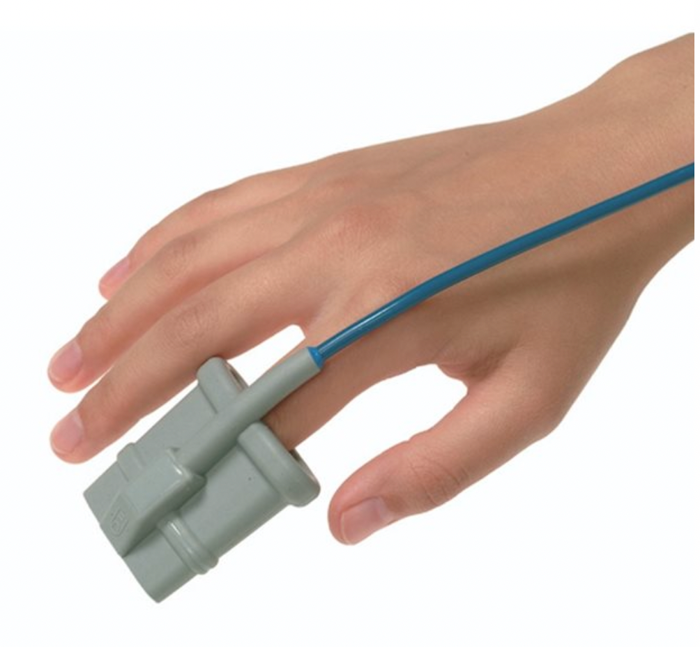 Envitec SpO2 Minolta Compatible Large Soft Tip Finger Probe (Short Version)