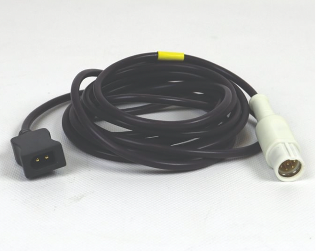 Interface Cable for Temperature Probes, Draeger / Siemens, 2.4m Cable