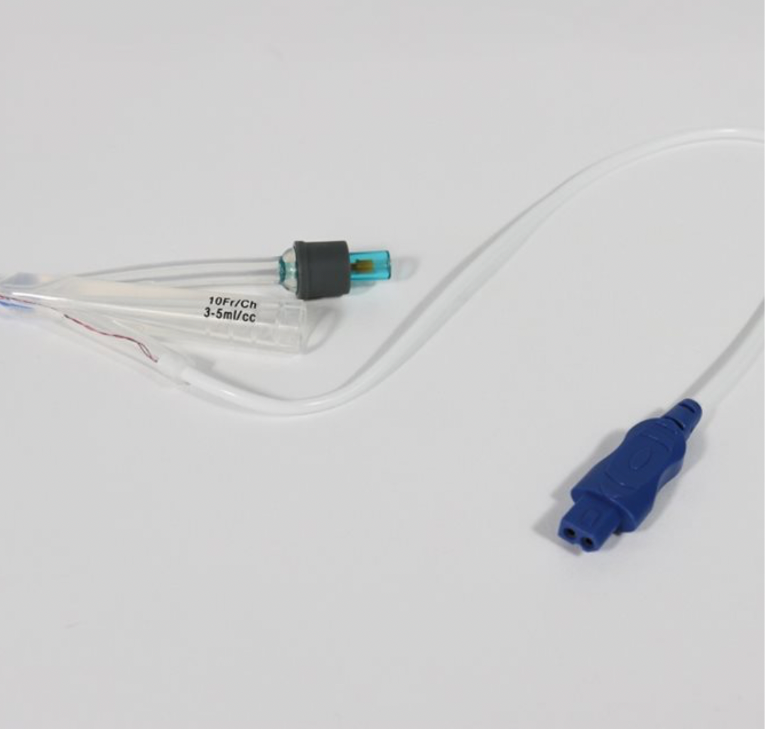 Two Way Foley Catheter and Temperature Probe - 10Fr 3-5ml