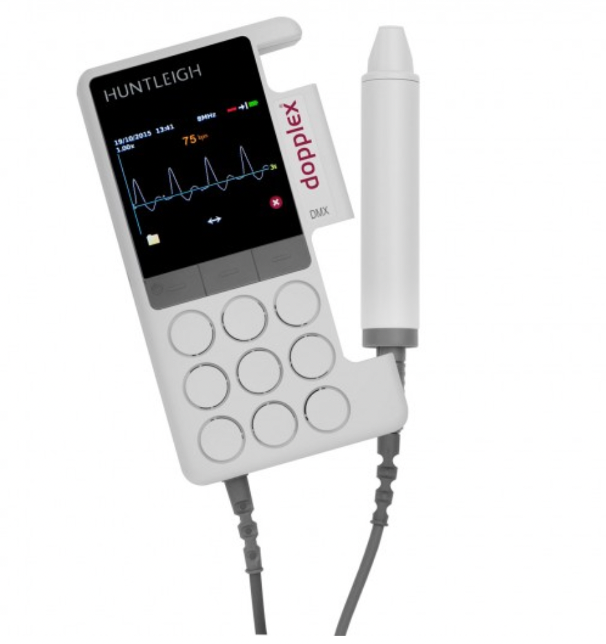 Huntleigh DMX Digital Bi-Directional Vascular Doppler - Rechargeable - Probe Sold Separately