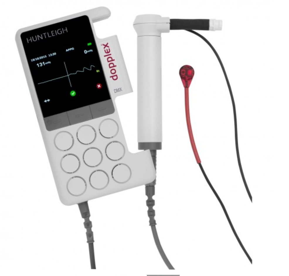 Huntleigh DMX Digital Bi-Directional Vascular Doppler - Rechargeable - Probe Sold Separately