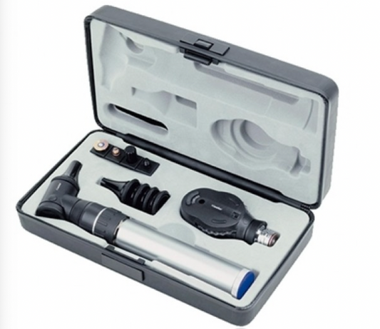 Standard Ophthalmoscope (LED) / Otoscope Diagnostic Set 3.6V