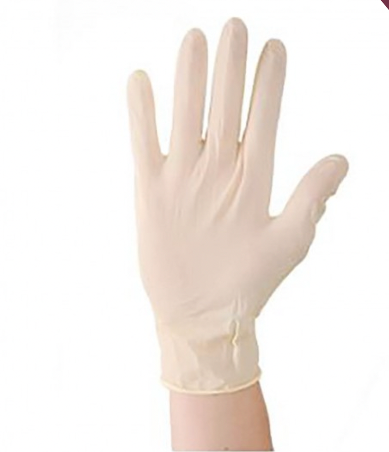 Aurelia Vibrant 100 Micro Textured Latex Examination Gloves 5.7g - Powder-Free (100)