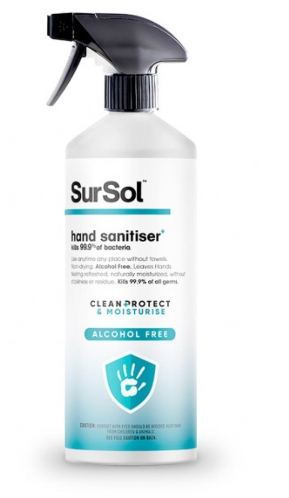 SurSol Alcohol-Free Hand Sanitiser - 1L Bottle