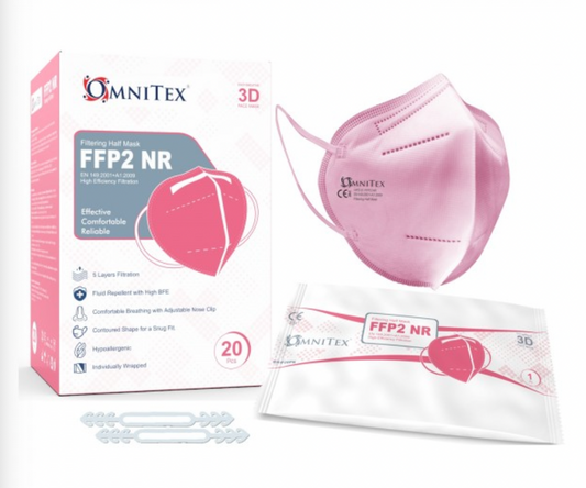 FFP2 Masks x 20 - Pink