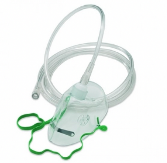 Adult Oxygen Mask - With Tubing